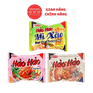 (Mì Tôm Hảo Hảo Acecook Đủ Vị Tôm Chua Cay, Lẩu Kim Chi, Xào Tôm Chua Ngọt