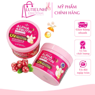 Kem Dưỡng Trắng Da Chống Nắng Alpha Arbutin Collagen Body Serum UV 50 SPF Precious Skin Thái Lan