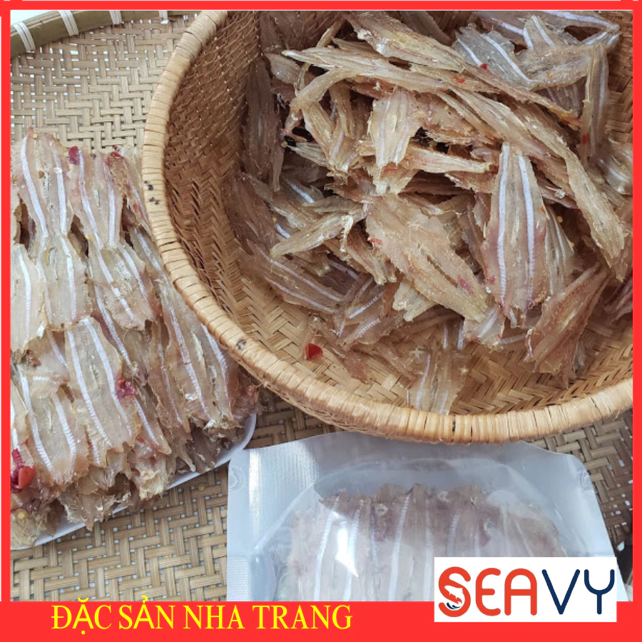 Khô Cá Cơm Trỏng Rút Xương 250g Không Mặn, Khô Cá Cơm Nha Trang Chiên Nướng Đều Ngon