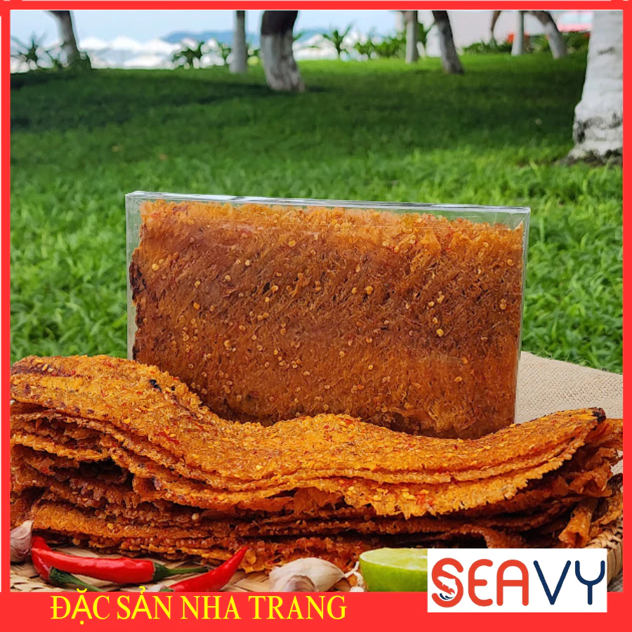Mực Tẩm Gia Vị Nha Trang Gói 250g Đặc Sản Khánh Hòa, Mực Cán Tẩm Gia Vị Dai Cay Thơm Ngon (mã MT03)