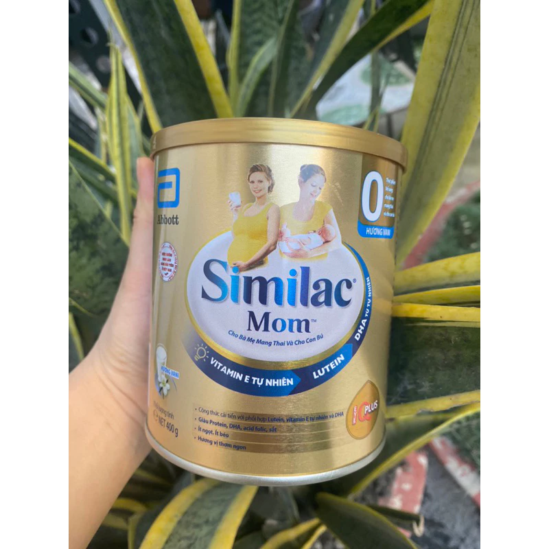 Lon Sữa Similac Mom IQ Plus 400g