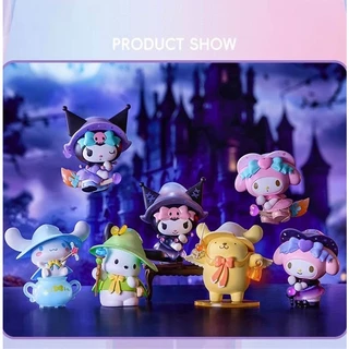 [Có Hộp] Mô Hình Sanrio Cinnamoroll Melody Purin Kuromi Pochaco Chủ Đề Phép Thuật Cực Cute Hàng Đẹp