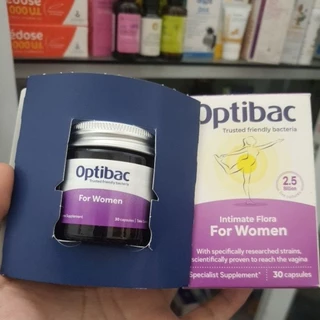 men vi sinh Optipac tím bổ sung lợi khuẩn phụ khoa( Optipac For Women)