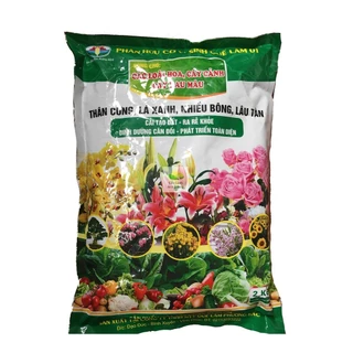 Phân bón hữu cơ vi sinh cho rau, cây cảnh Quế lâm 2kg