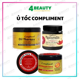 Ủ Tóc Compliment Oil Therapy Argan Oil 500ml Chăm Sóc Chuẩn Salon Phục Hồi Dưỡng Tóc Chắc Khoẻ Bóng Mượt Bồng Bềnh