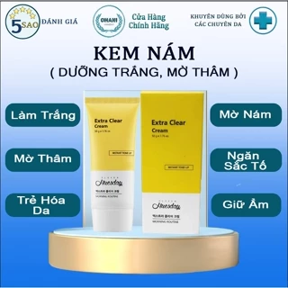 [Hàng Công Ty] Kem Nám Dưỡng Trắng, Mờ Thâm HUESDAY Extra Clear Cream 50G