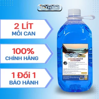 Combo 2 Chai nước rửa kính ô tô CHC CLEAN 2.0 Lít, đổ trực tiếp phù hợp với mọi loại xe hơi, dễ dàng thay tại nhà