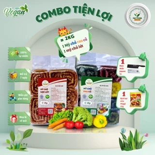 [COMBO 2Kg] Mì chũ rau củ healthy đặc sản Bắc Giang, May Food , eatclean ăn kiêng giảm cân