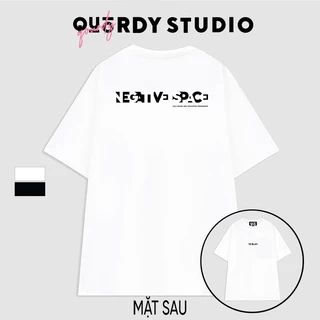 Áo Thun Oversize "Negative" Quordy Form Rộng Tay Lỡ Nam Nữ Unisex Cotton 100% Local Brand