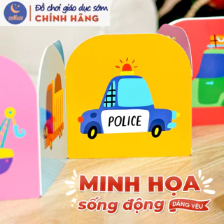 Sách âm thanh, ngôn ngữ hoàn thiện thị giác não bộ phát triển cho bé sơ sinh 5 bài hát onmoonshop