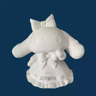 Tô Tượng Thạch Cao Size 18cm Cinnamoroll Ngồi,  Tượng Thạch Cao az008