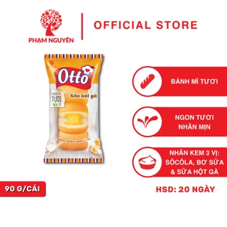 Bánh mì tươi nhân kem Otto 90g Phạm Nguyên - bánh kẹo Phạm Nguyên