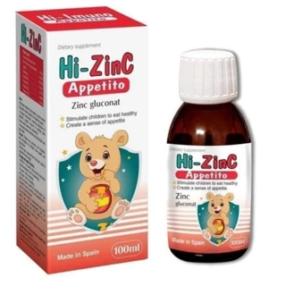 Siro Hi ZinC Appetito kẽm Gluconate giúp bé ăn ngon