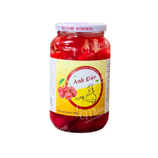 Quả Cherry , Quả anh đào ngâm có cọng