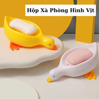 khay đựng xà phòng nhà tắm hình vịt dễ thương