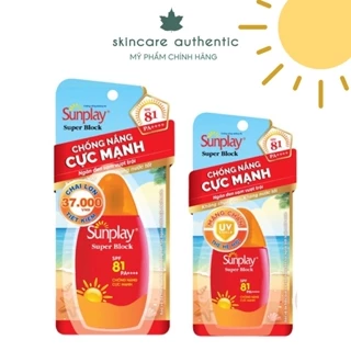 Sữa Chống Nắng Cực Mạnh Sunplay Super Block SPF81 30g - 70g