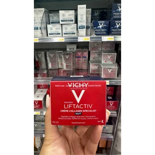 Kem dưỡng Vichy Liftactiv Collagen Specialist ngừa lão hóa 50ml dòng ngày và đêm