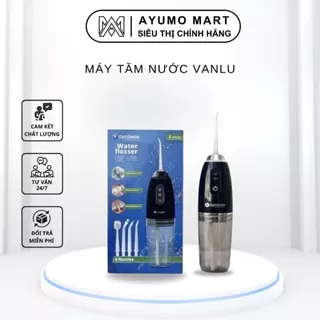 Máy Tăm Nước Cầm Tay Cao Cấp Chính Hãng Tặng Kèm 4 Vòi Phun, Bảo Hành 12 Tháng (AYUMO MART)