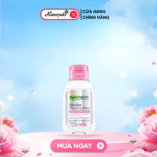 Nước Tẩy Trang Garnier Cho Mọi Loại Da Garnier Micellar Water (chai hồng 50ml)