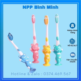 Set 4 Bàn Chải Đánh Răng Xuất Nhật Siêu Mềm Cho Bé