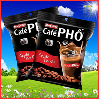 Túi Cà Phê Phố Sữa Đá - MacCoffee (Túi 30 Gói * 24g - Date 26.03.2026)