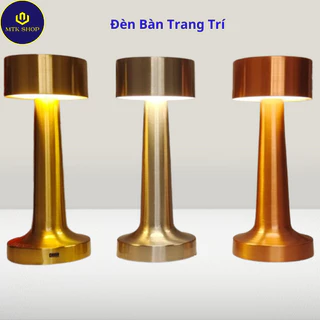 Đèn LED Để Bàn-Không dây, 3 Chế Độ Màu điều khiển cảm ứng, đẹp mọi không gian - Bảo hành Công Ty