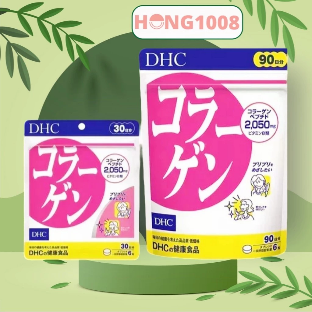 Viên uống DHC Collagen gói 30 và 90 ngày dùng - Hỗ trợ chống lão hóa da