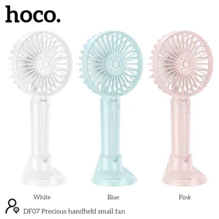 Quạt cầm tay Hoco DF07 tích hợp pin sạc, quạt để bàn, 3 tốc độ điều chỉnh gió, nhỏ gọn