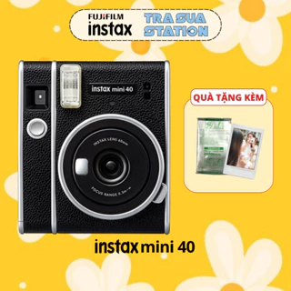 Instax Mini 40 - Máy ảnh lấy ngay Fujifilm Chính hãng - Tặng kèm 10 film