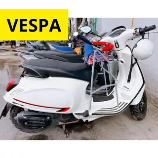 Ghế ngồi xe vespa cho bé , Ghế ga xếp gấp gọn sắt sơn tĩnh điện