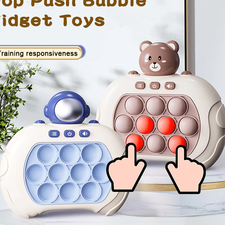 Pop it Đồ Chơi Điện Tử 999 Level, Đồ chơi Fidget Toy Giải Trí Rèn Luyện Khả Năng Tập Trung Cho Bé