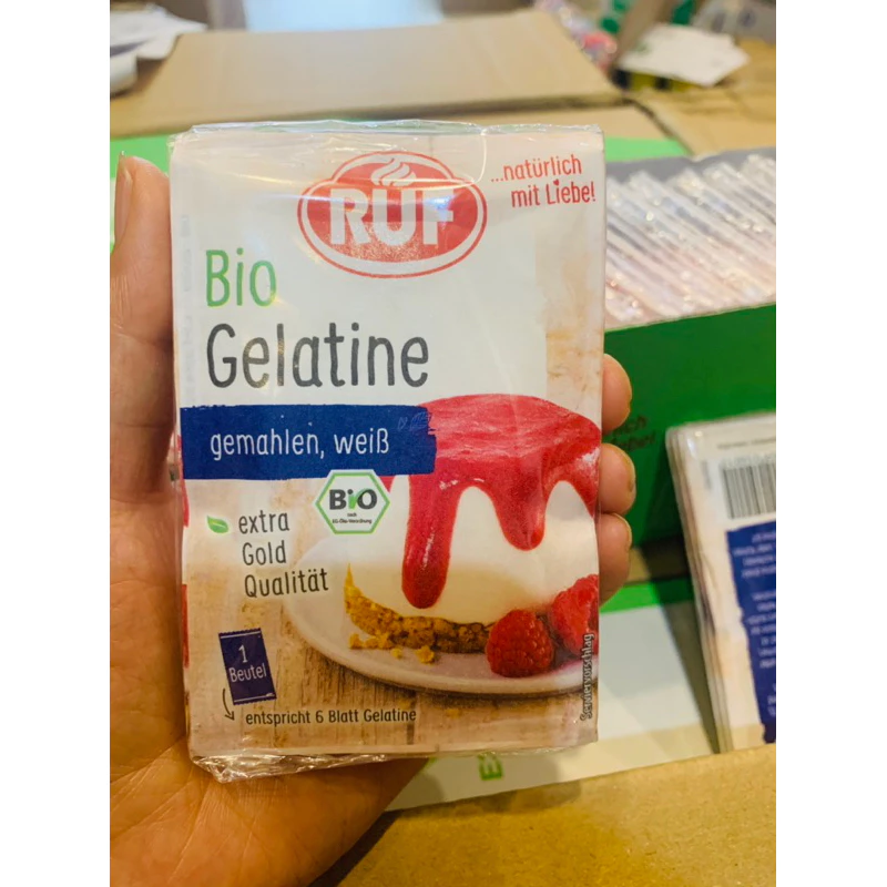 Gelatine hữu cơ Ruf gói 9g