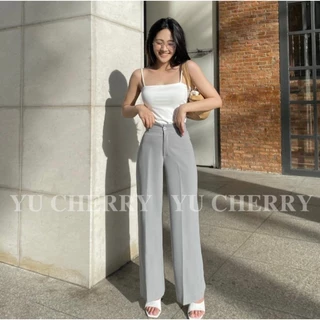 YU CHERRY | Quần nữ form Cullotes Dài 1 YQ019