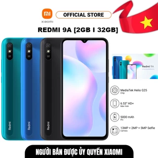 Xiaomi Redmi 9A (2GB+32GB)Kích thước màn hình 6,53 inch