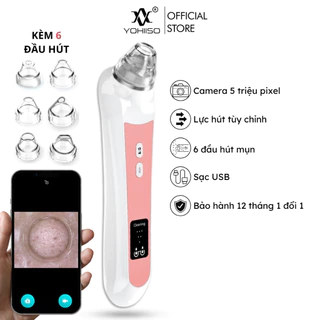 Máy hút mụn tích hợp camera soi da cao cấp, máy hút mụn Spa hút mụn ẩn, mụn đầu đen, sợi bã nhờn