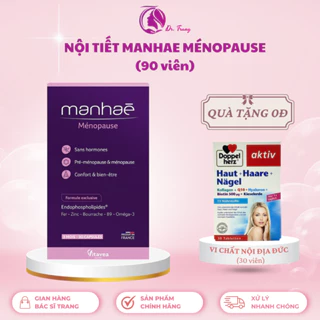 [DR TRANG] - MANHAE 90 VIÊN - Viên uống hỗ trợ bổ sung nội tiết cho phụ nữ-Tặng 1 hộp Vi chất Đức