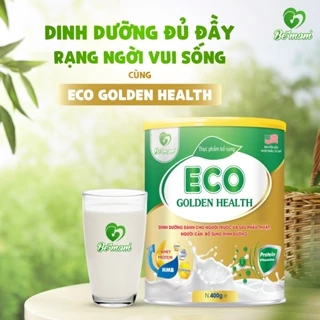 Sữa bột dinh dưỡng phục hồi chức năng bồi bổ sức khoẻ cho người bệnh sau phẫu thuật Eco Golden Health - hộp thiếc 400g