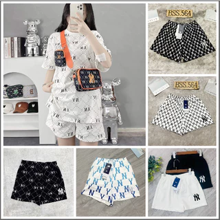 Quần đùi Short MLB NY xuất phông cotton sang xịn mịn