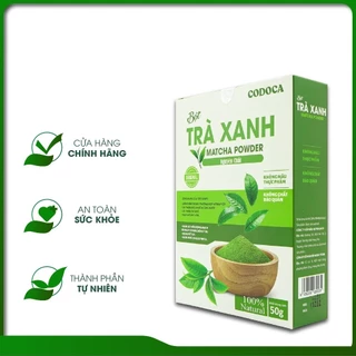 Bột Trà Xanh Codoca Nguyên Chất Sấy Lạnh (50g)