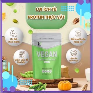 Whey vegan proetin, sữa thực vật tăng cơ giảm mỡ Muscle one túi 1kg