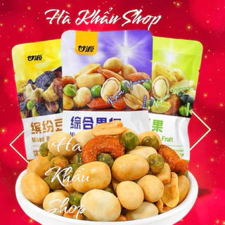 1Kg [31-34 Gói] Hạt Dinh Dưỡng Mix Sấy Giòn Thơm Ngon, Hạt Mix Nội Địa Trung Gói 30Gram