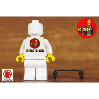 Minifig.Cat Japanese samurai Black Skirt of Tasses phụ kiện LEGO Samurai