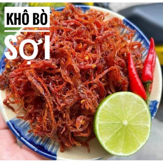 1KG KHÔ BÒ SỢI ĐỎ