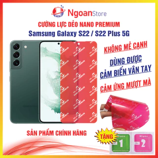 Cường lực dẻo Nano Premium cho điện thoại Samsung Galaxy S22 5G - Ngoan Store