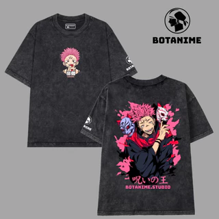 Áo Thun Nam Nữ Anime Jujutsu Kaisen SUKUNA Form Unisex 100% Cotton 250gsm | BOTANIME |