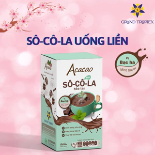 Bột cacao socola bạc hà Acacao 286g