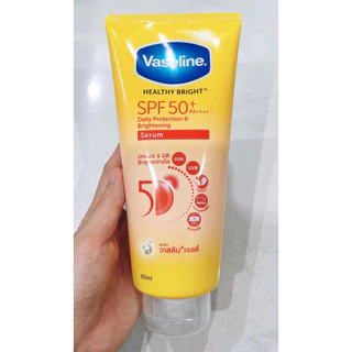 [HCM] Sữa dưỡng thể sáng da chống nắng Vaseline Healthy Bright SPF50+ PA++++ 300ml - Hàng Thái Lan