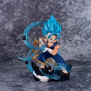 Mô Hình Nhân Vật DragonBall - Mô Hình Nhân Vật Vegito Hiệu Ứng Siêu Đẹp Cao 12cm kèm 1 dây Led