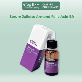 Serum Juliette Armand Folic Acid B9, cấp ẩm dưỡng da căng bóng, chắc khoẻ | Cây Rơm Cosmetics