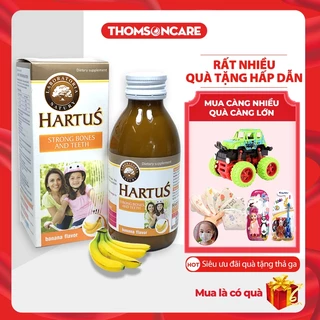 Hartus Canxi - Bổ sung Canxi hữu cơ cho bé, Giúp hấp thu Canxi tối đa nhờ Vitamin K